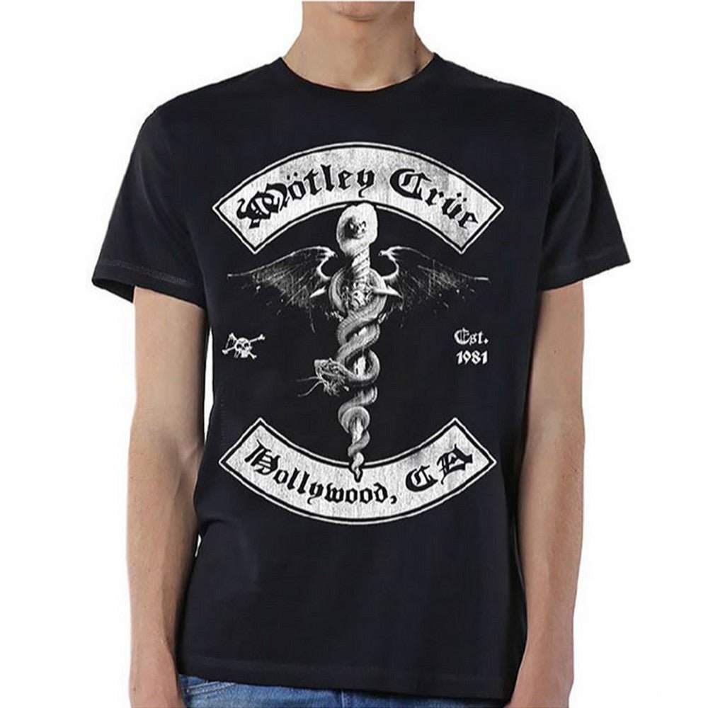 MOTLEY CRUE モトリークルー (来日 40周年 ) - Feelgood Hollywood Revision / Tシャツ / メンズ - PGS